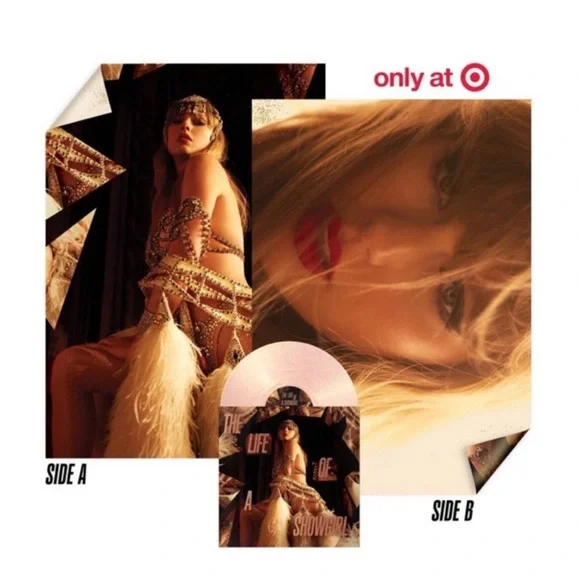 The Life of a Showgirl Summertime Spritz Pink Taylor Swift Vinyl Target - Picture 4 of 5